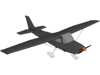 Cessna 172 3D Model