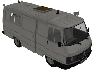 Peugeot J9 3D Model