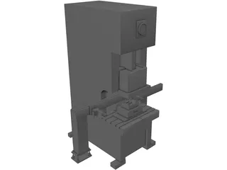 Press Machine 3D Model