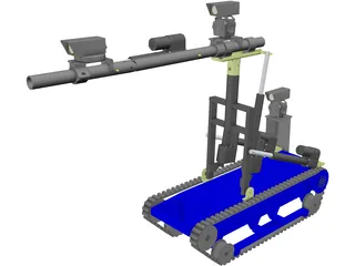 IEDD Wheelbarrow 3D Model