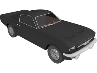 Ford Mustang (1963) 3D Model