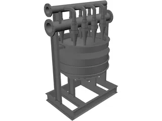 Mud Cleaner 3D Model