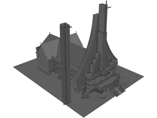 Church 3D Model