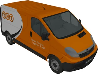 Opel Vivaro TNT 3D Model