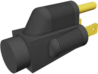 Power Plug 3D Model