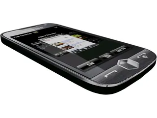 Samsung Omnia II Phone 3D Model
