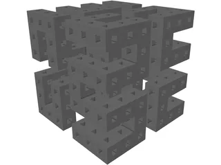 Hilbert Cube 3D Model