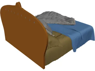 Bed 3D Model