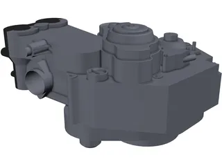 KTM 505 XC Engine 3D Model