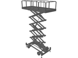 Scissor Lift 3D Model