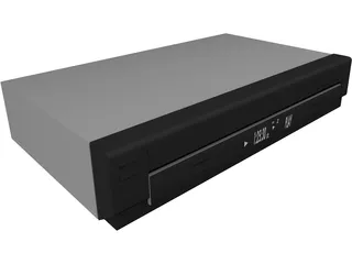 Panasonic DVD 3D Model