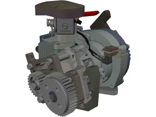 Engine Modellsport Solo 3D Model