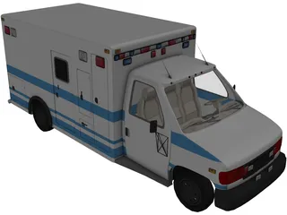 Ambulance 3D Model