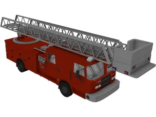 Firetruck 3D Model