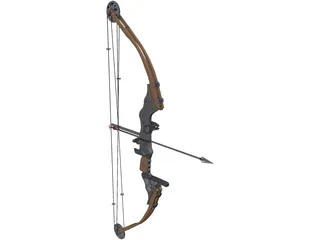 Hunting Bow 3D Model