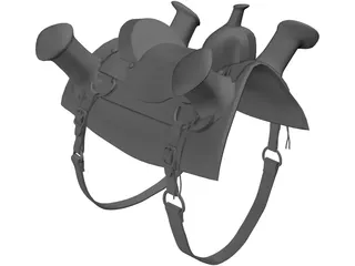 Celtic Saddle 3D Model