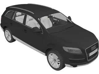 Audi Q7 (2008) 3D Model