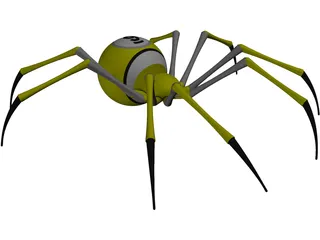 9ball Spider 3D Model