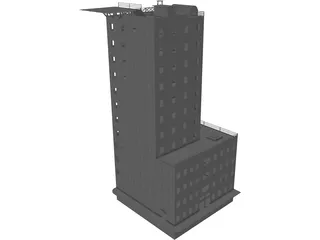 Fire Training Facility High Rise 3D Model