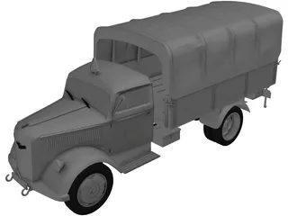 Opel Blitz 3D Model