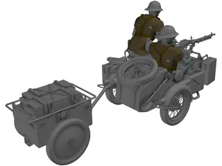 BMW R75 3D Model