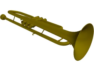 Trumpet 3D Model