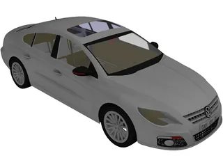 Volkswagen Passat (2010) 3D Model