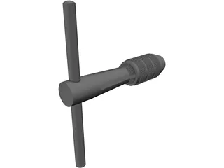 Chuck Tap Wrench 3D Model