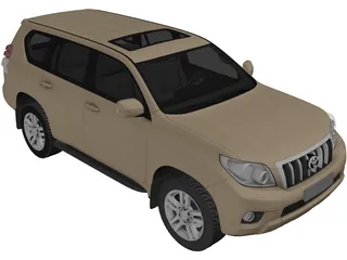 Toyota Land Cruiser Prado 150 (2010) 3D Model