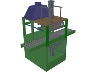 Heat Seal Machine 3D Model