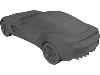 Aston Martin One-77 3D Model