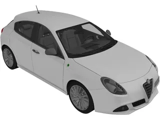 Alfa Romeo Giulietta (2010) 3D Model