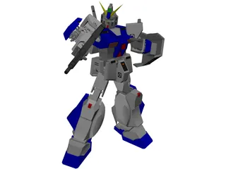 Gundam Alex RX-78 NT-1 3D Model