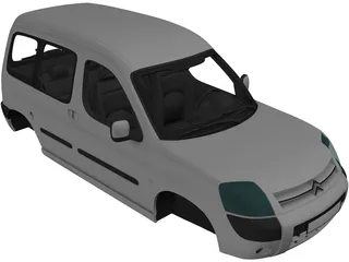Citroen Berlingo Body 3D Model
