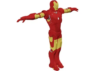 Iron Man 3D Model