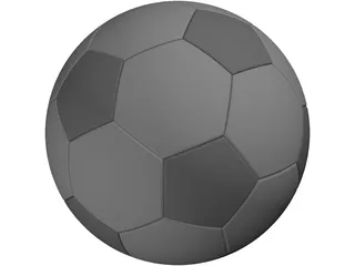 Soccer Ball 3D Model