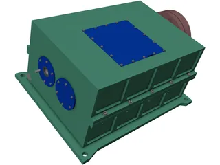 Gear Box 3D Model