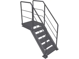 Ladder 3D Model