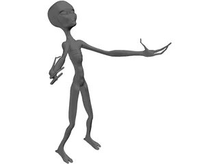 Alien Classic 3D Model