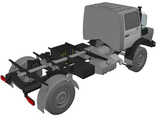 Mercedes-Benz Unimog 4000 3D Model