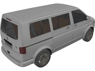 Volkswagen Multivan 3D Model