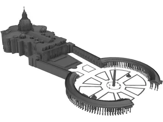 Vatican Cathedral 3D Model