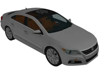 Volkswagen Passat CC 3D Model