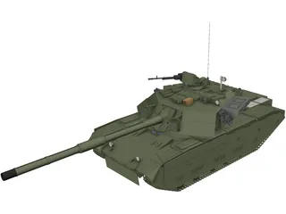 T-84 Oplot 3D Model