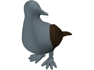 Pigeon 3D Model