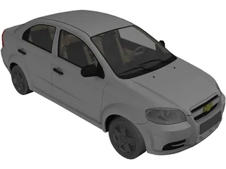 Chevrolet Aveo 3D Model