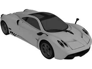 Pagani Huayra 3D Model