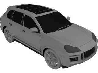 Porsche Cayenne (2007) 3D Model