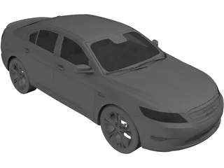 Ford Taurus (2010) 3D Model