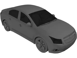 Chevrolet Cruze (2010) 3D Model